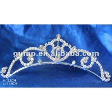 Diamante nupcial tiara peine (GWST12-046)